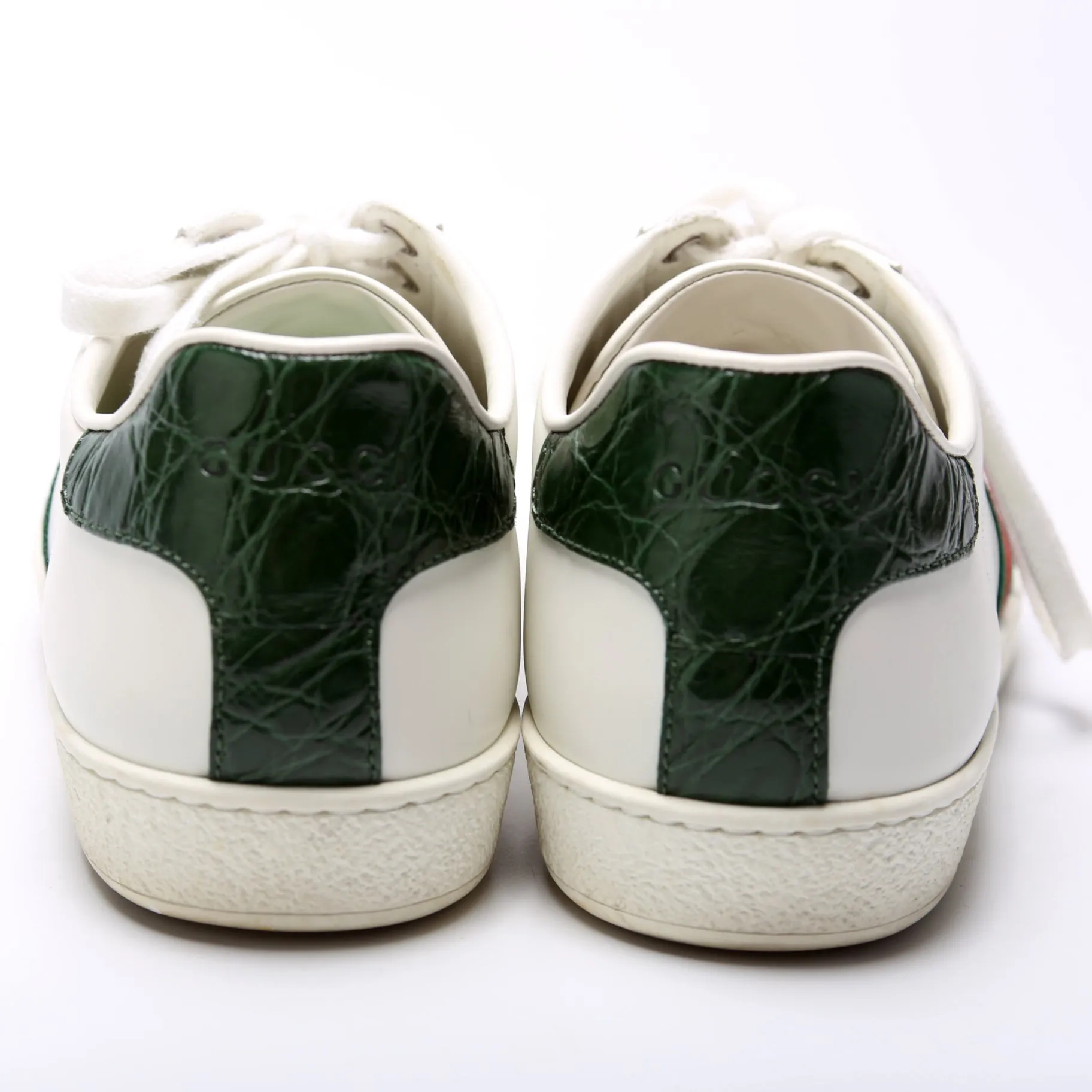 Ace Web Leather Sneakers Size 38.5