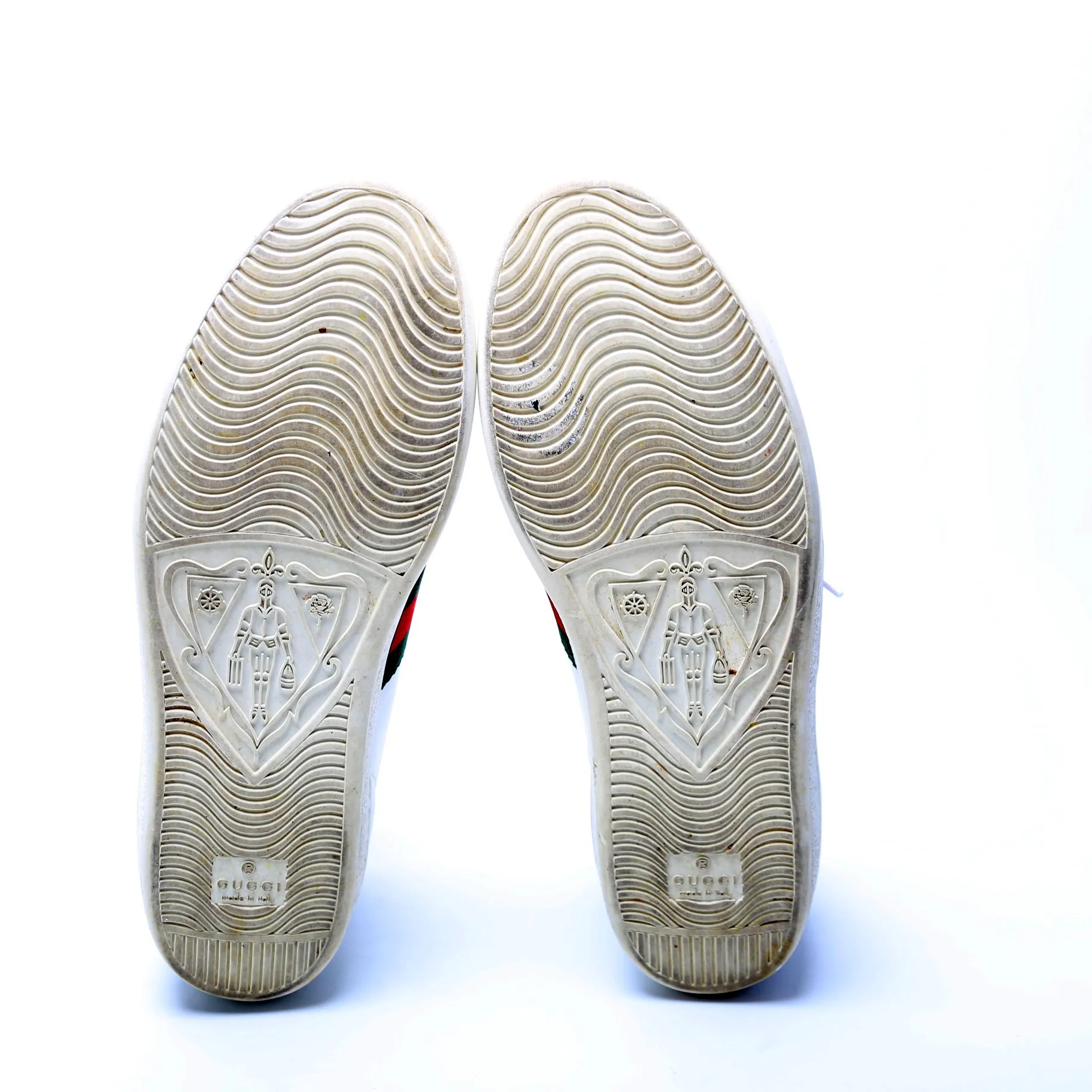 Ace Web Leather Sneakers Size 38.5