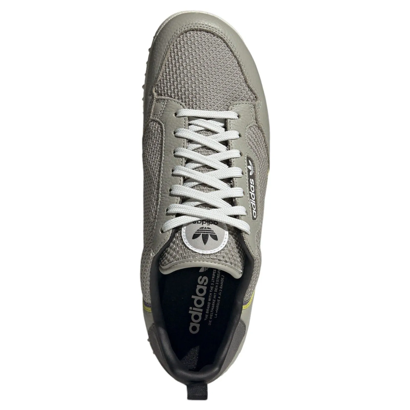 adidas Originals Unisex Continental 80 Baara Shoes - Sesame/Orbit Grey