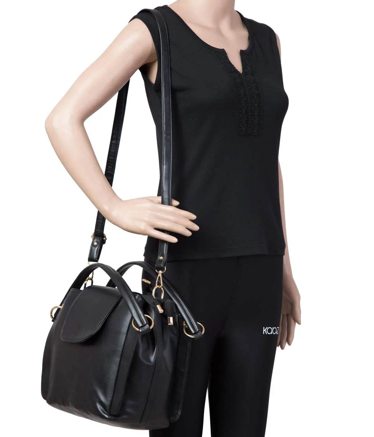 ADISA Women's Handbag (Black)