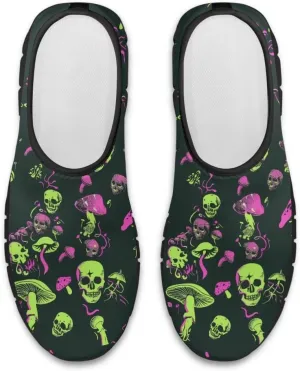 Aesthetic Plant Botanical Loafer Womens Slip On Shoes Non Slip Breathable Tennis Shoes Travel Work Shoes