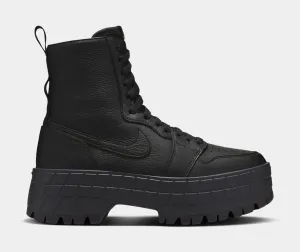 Air Jordan 1 Brooklyn Womens Lifestyle Shoes (Black)