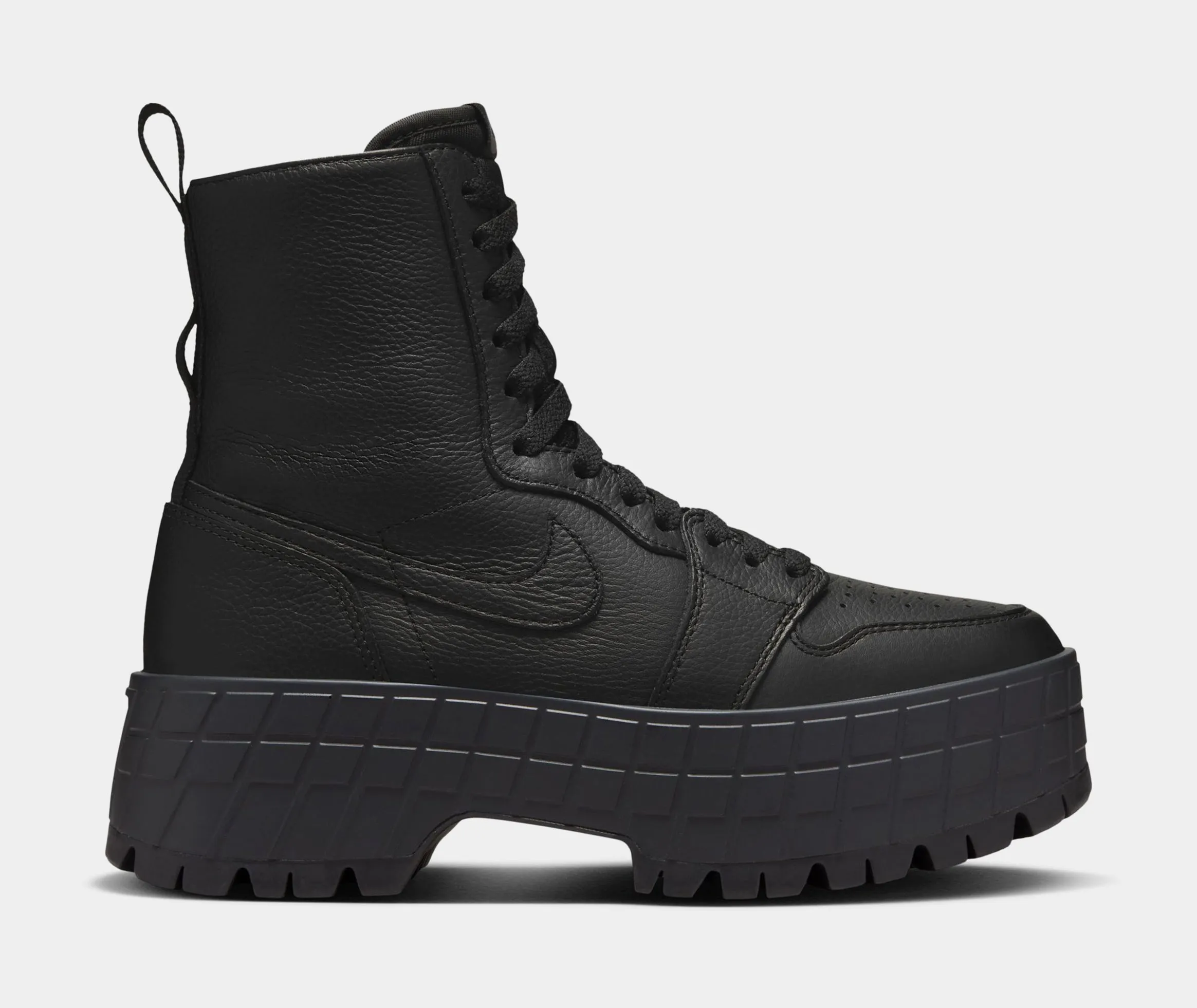 Air Jordan 1 Brooklyn Womens Lifestyle Shoes (Black)