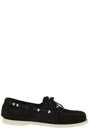 Alanui X Sebago Fringed Loafers