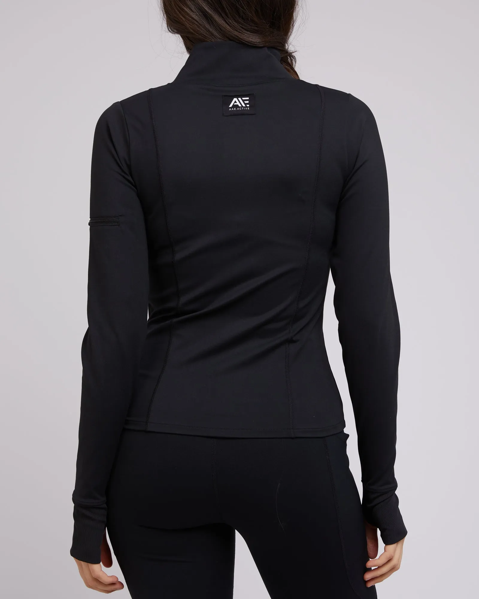 All About Eve Active Zip Through Black