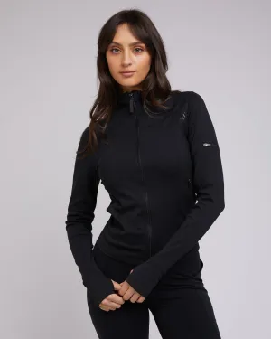 All About Eve Active Zip Through Black