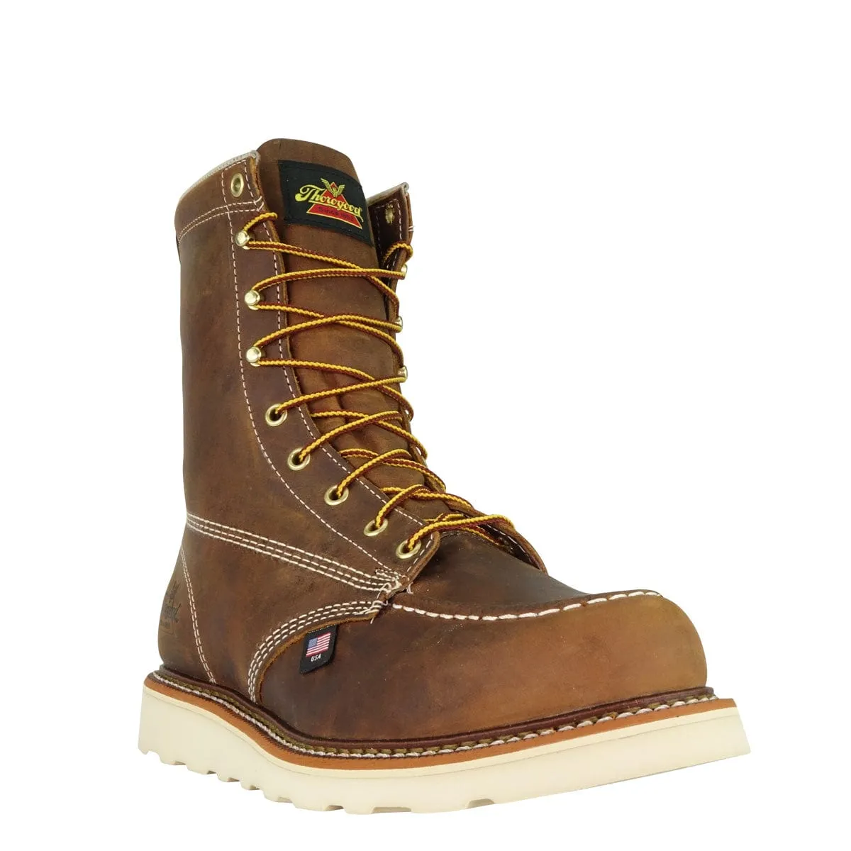 American Heritage - 8” Crazyhorse Moc Toe - MAXWear Wedge