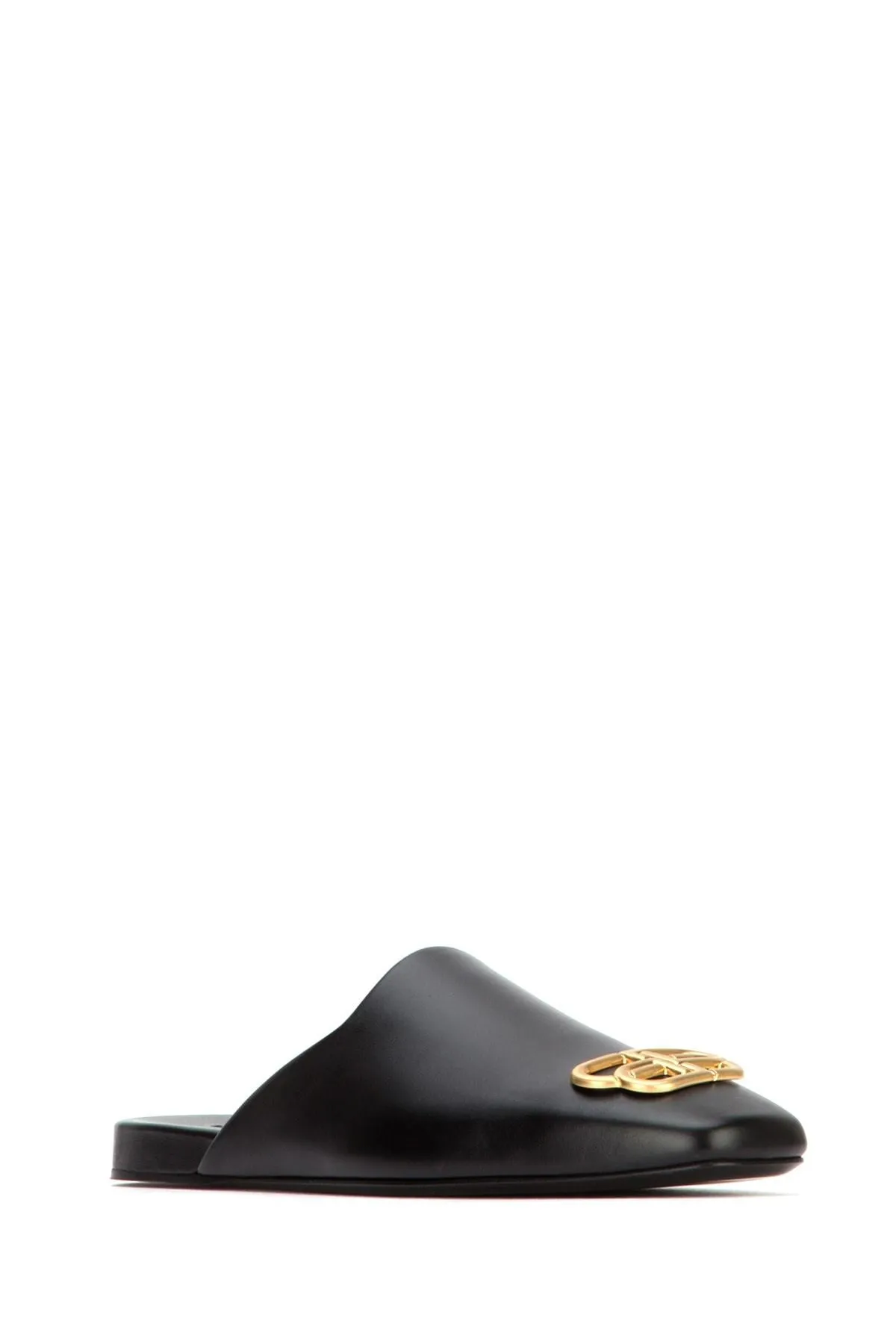 Balenciaga Cosy Logo Plaque Mules