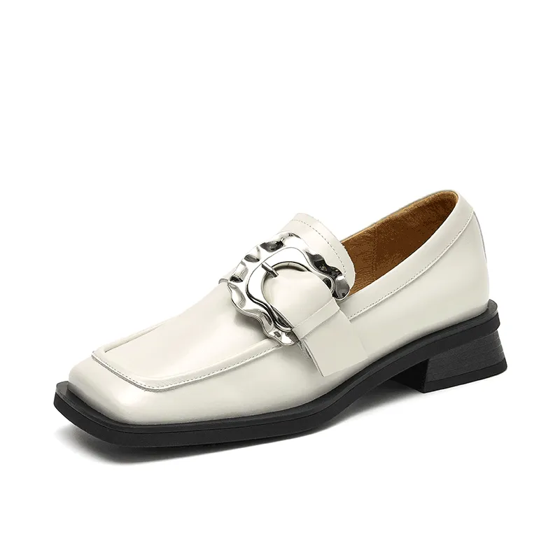 BeauToday Square-toe Loafers for Women