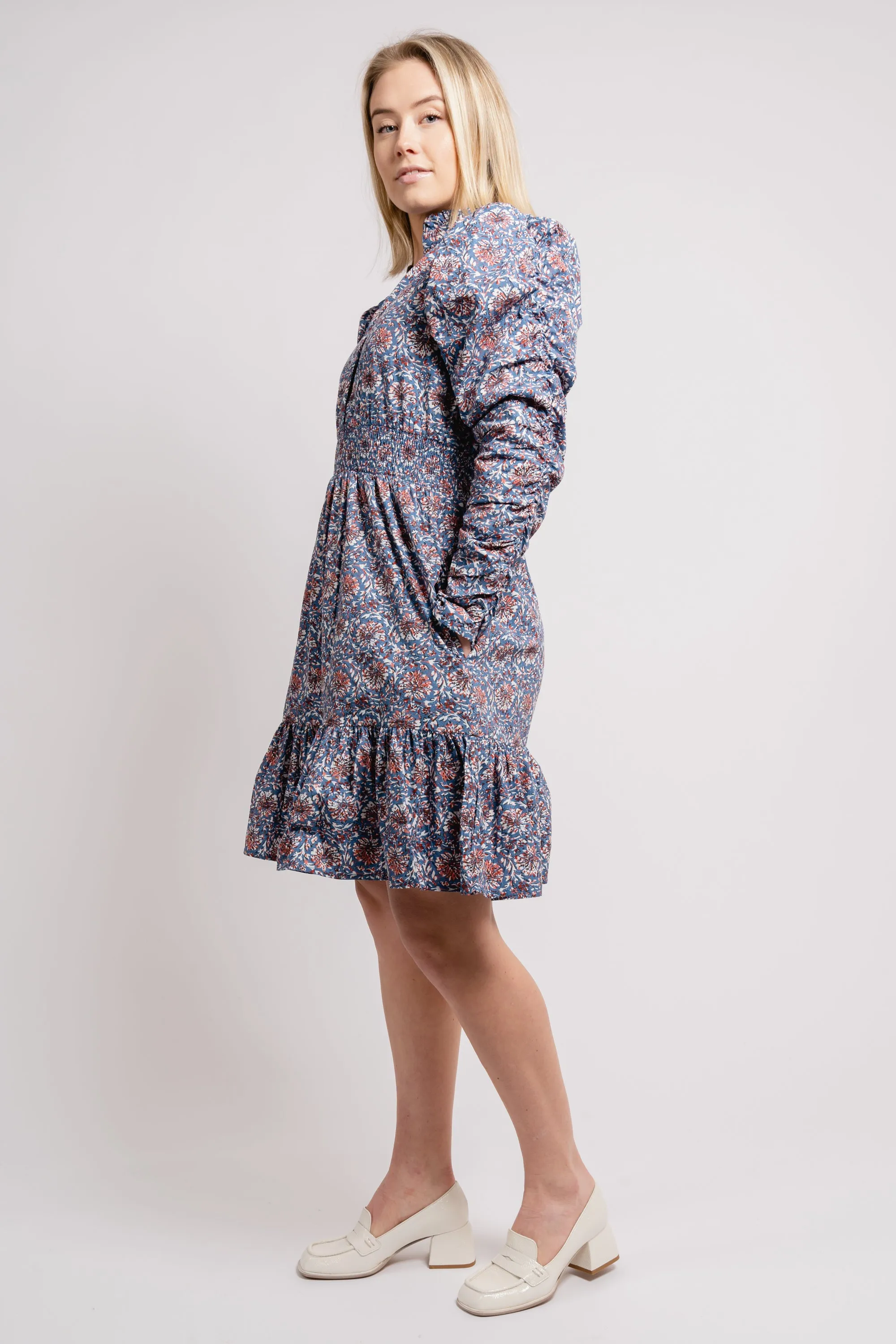 Billie Dress - Persian Blue