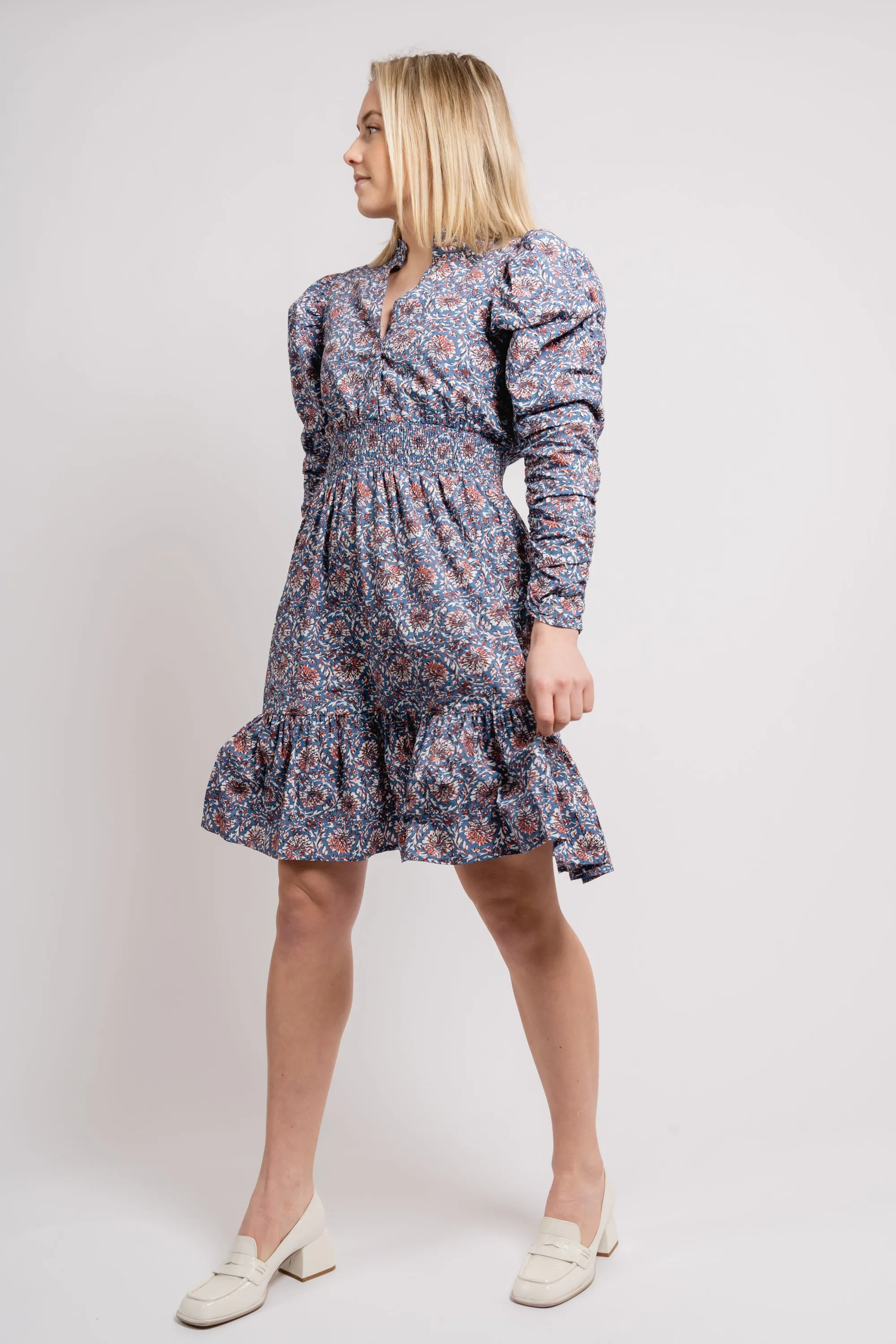 Billie Dress - Persian Blue