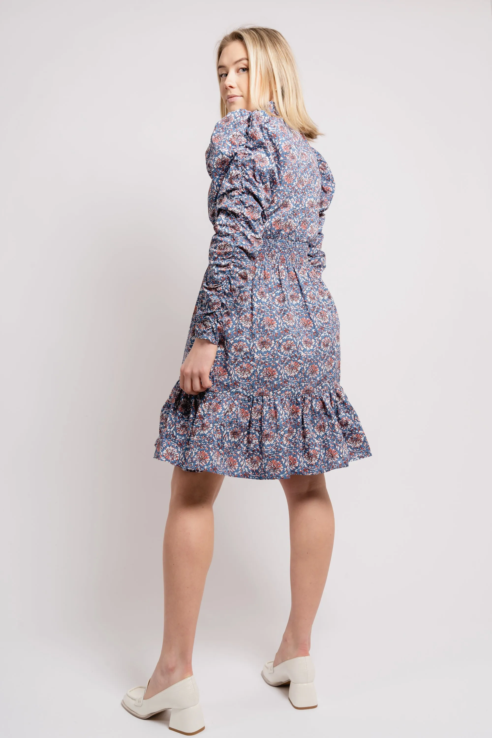 Billie Dress - Persian Blue