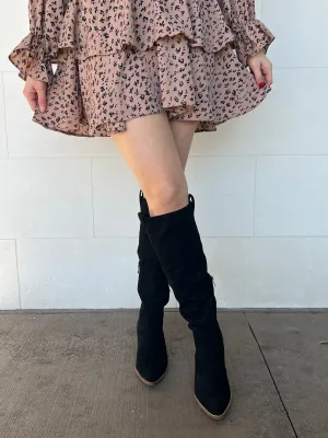 Birkin Suede Tall Boots