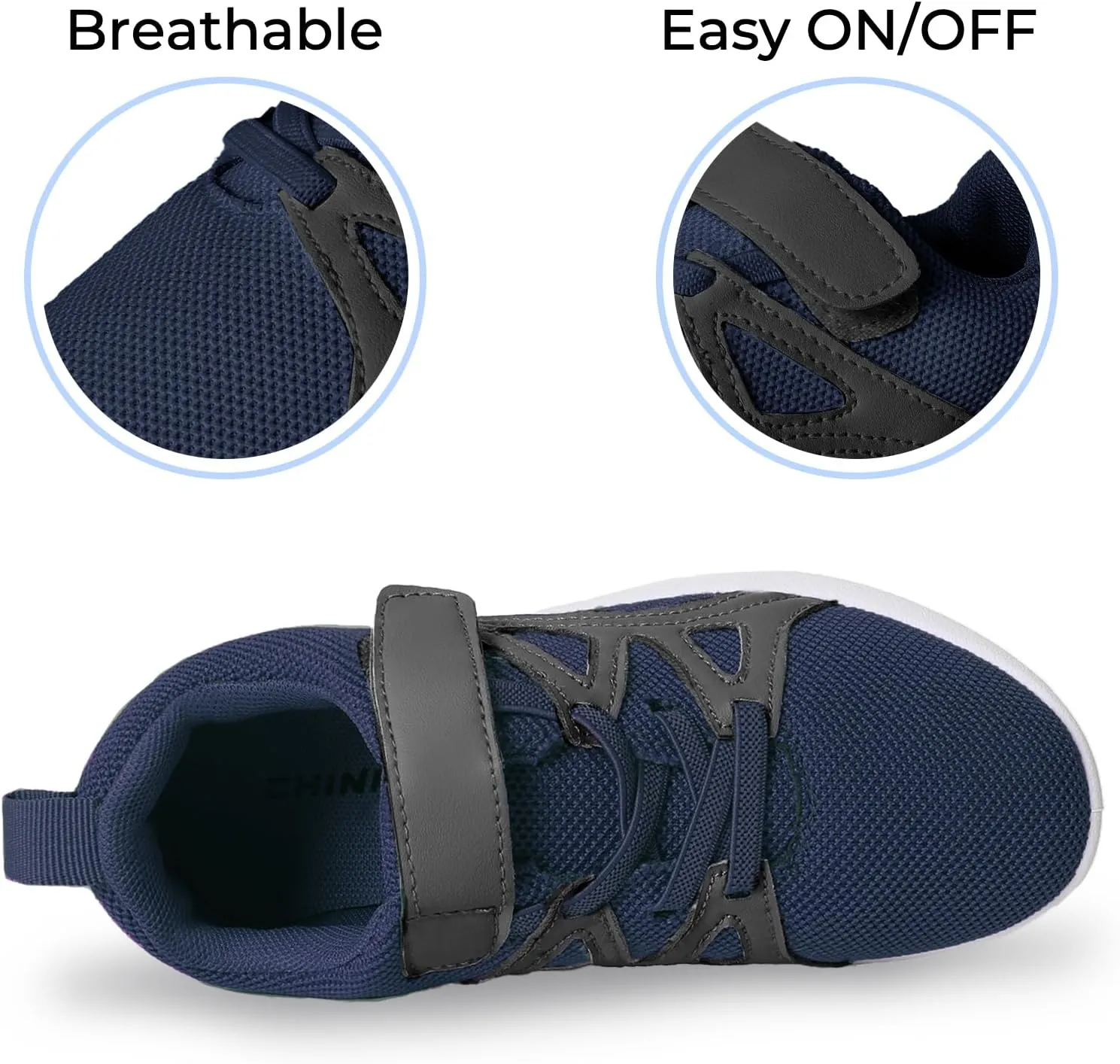 CHINMOON Boys Girls Lightweight Running Shoes Kids Tennis Walking Shoes Breathable Sports Sneakers (Little Kid/Big Kid)