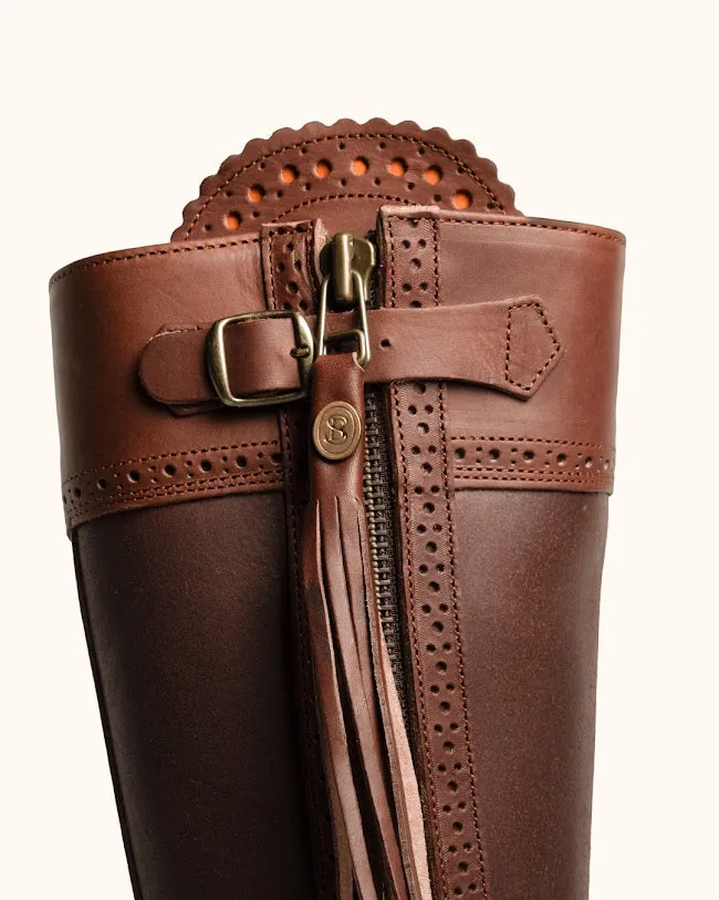 Classic Spanish Riding Boots