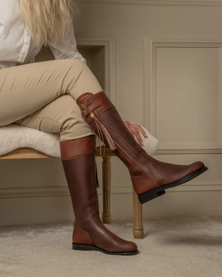 Classic Spanish Riding Boots