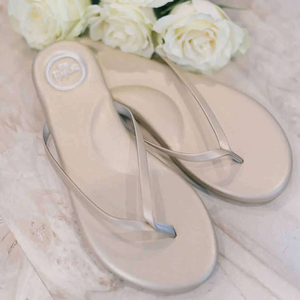 Clearance- Indie Champagne Sandal by Soléi Sea