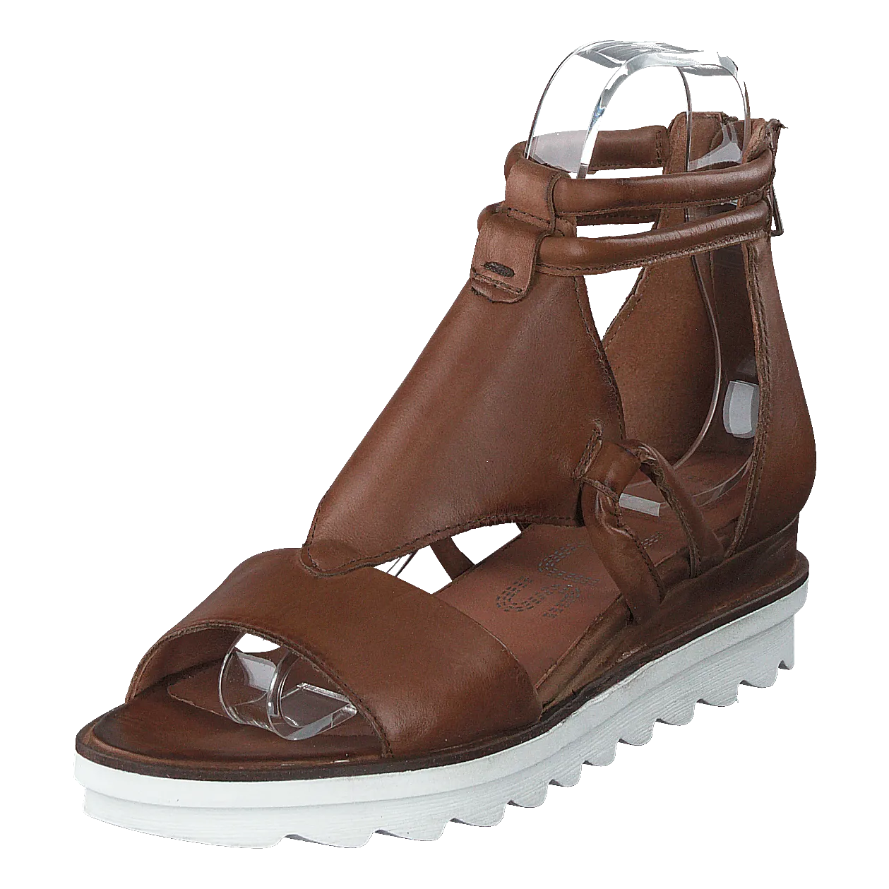 Cognac Sandal Miami Toscano