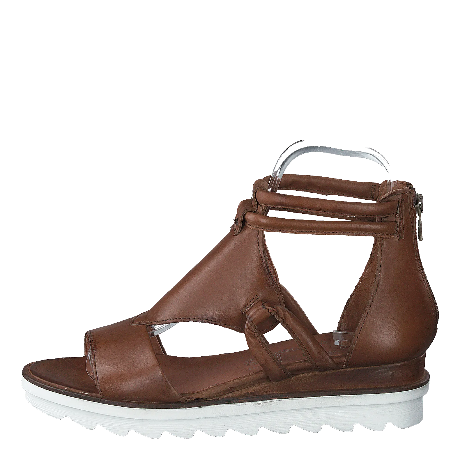 Cognac Sandal Miami Toscano