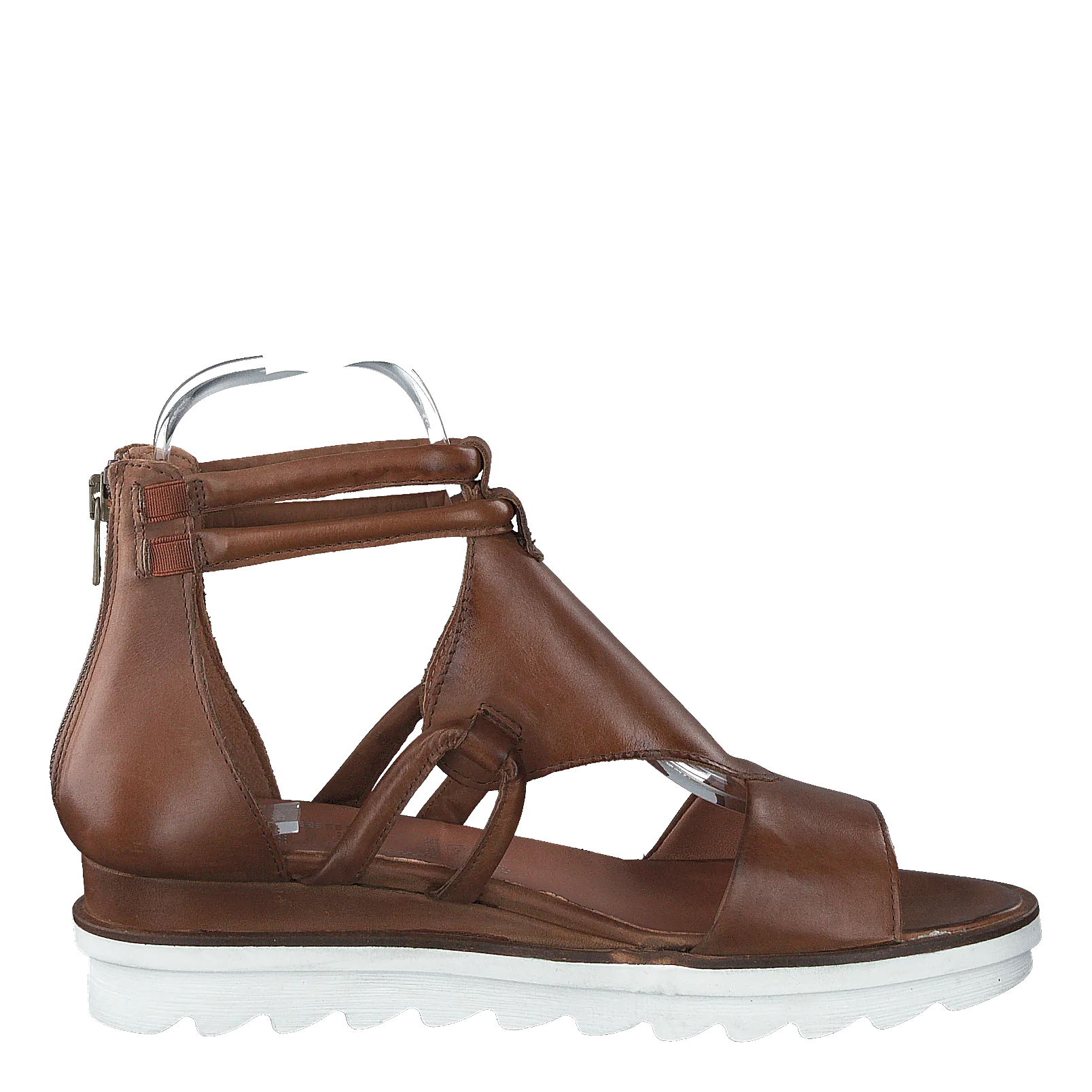 Cognac Sandal Miami Toscano