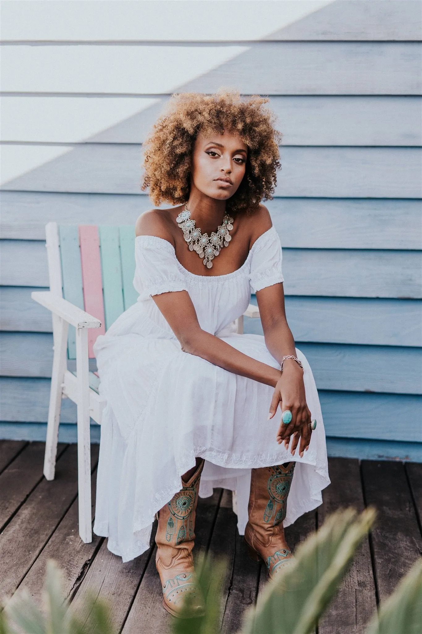 DAYDREAMER MAXI DRESS in SUMMER WHITE