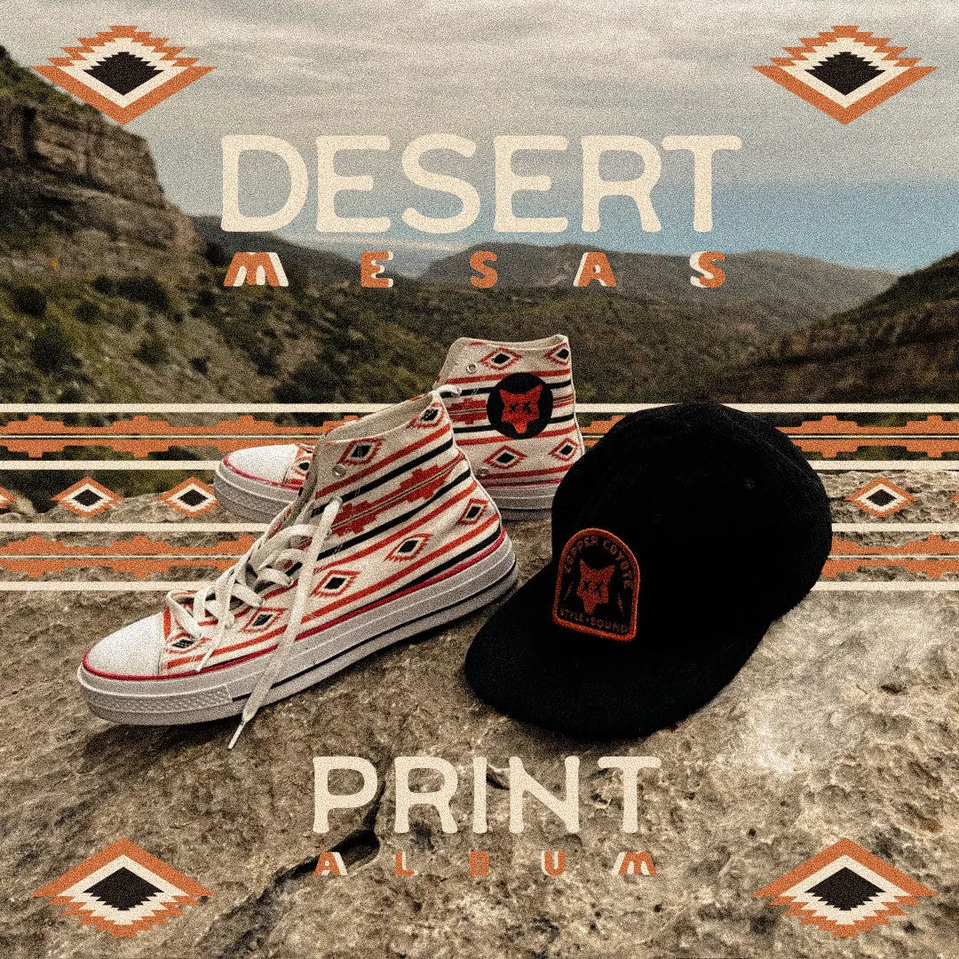 'Desert Mesas' High Top Sneaker