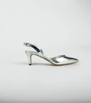 Emmanuela - Laminato Leather Pumps