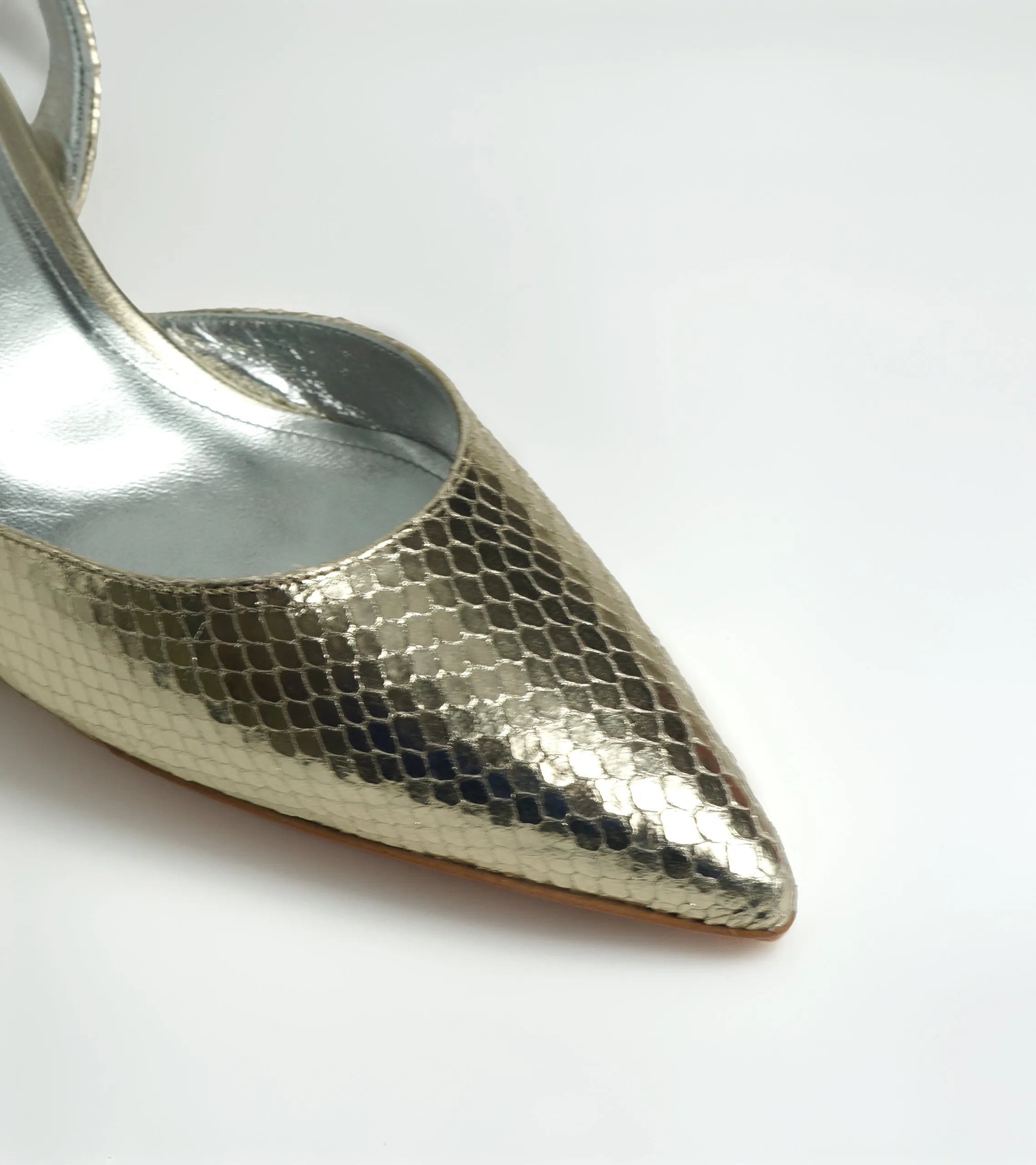 Emmanuela - Laminato Leather Pumps