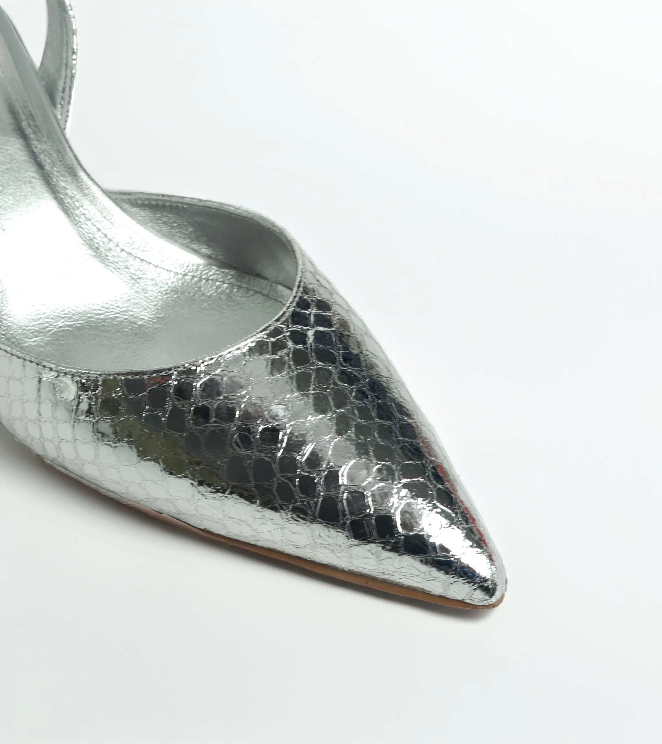 Emmanuela - Laminato Leather Pumps