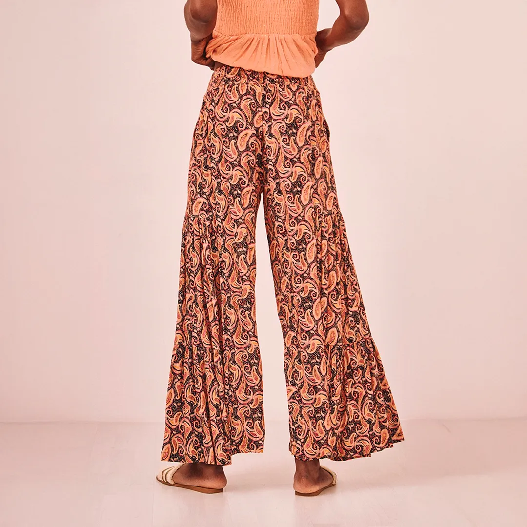 Fluid Trousers 'Urpik' Black by NKN Nekane