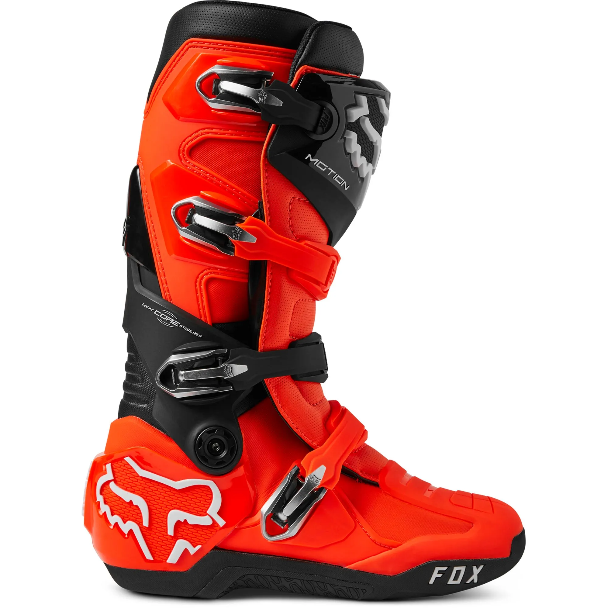 Fox Racing Motion Offroad Boots Fluorescent Orange
