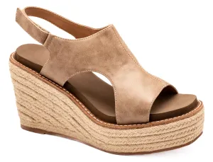 Freddie Wedge by Corkys in Taupe