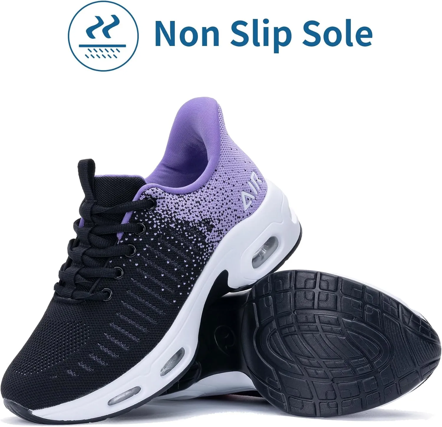 GANNOU Womens Walking Shoes Air Athletic Tennis Breathable Running Sneakers for Gyms Workouts Jogging