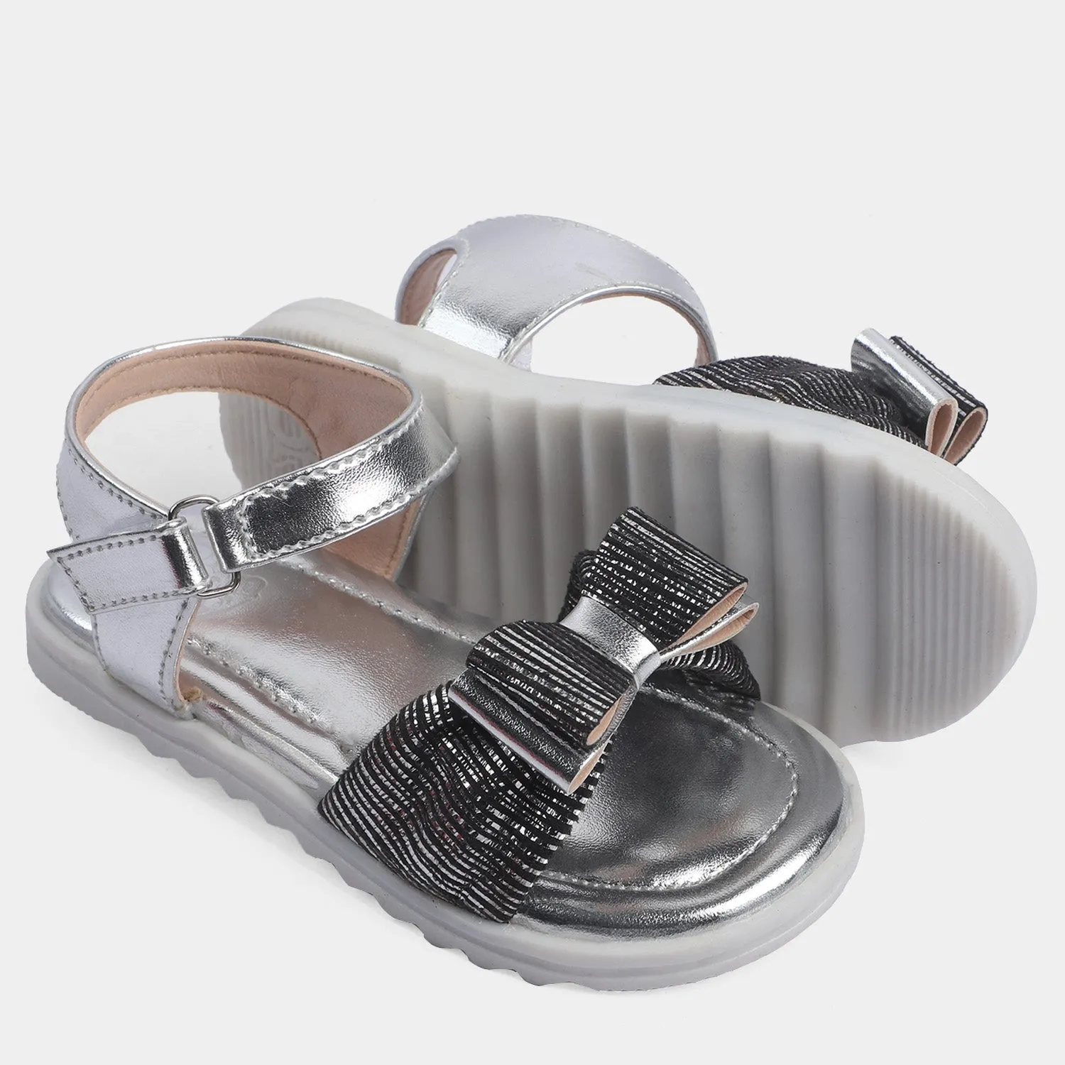 Girls Sandal SA-22-SILVER