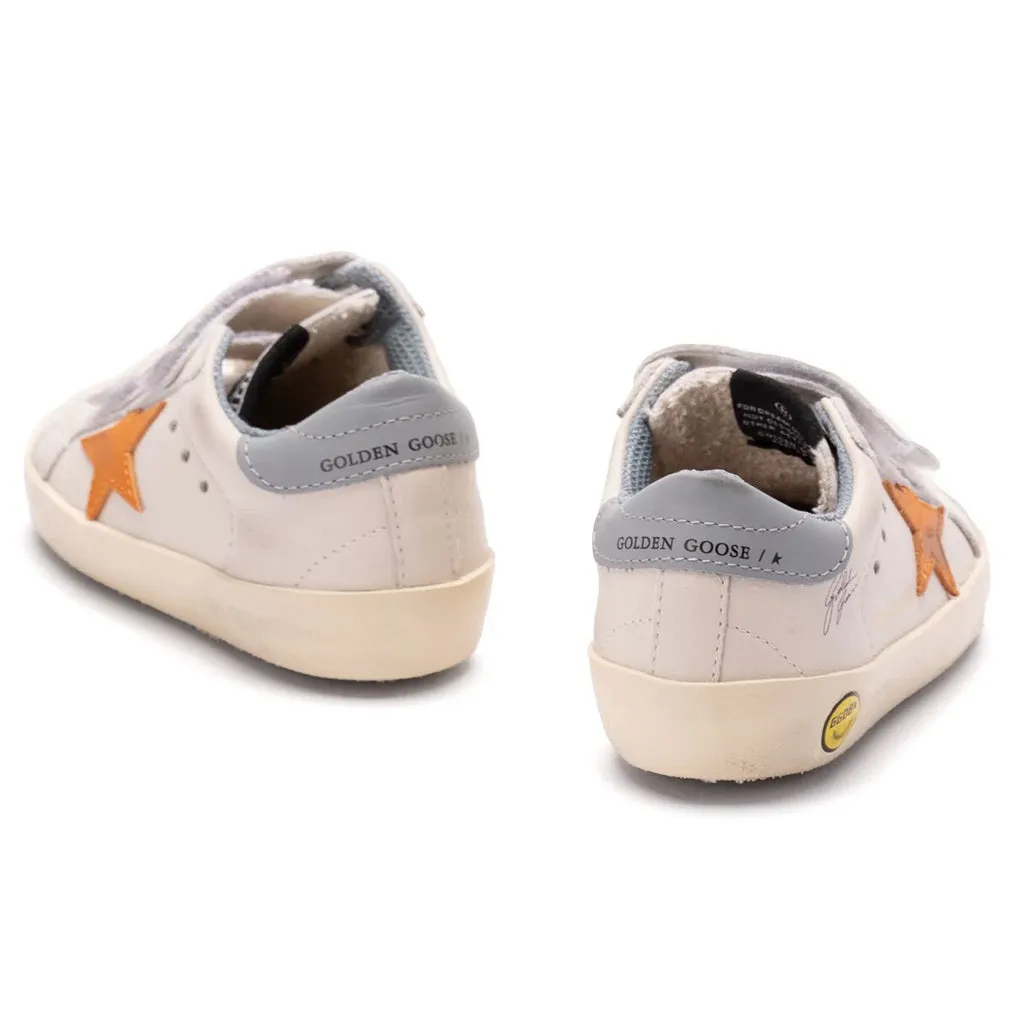 Golden Goose Old School Leather and Star Sneakers