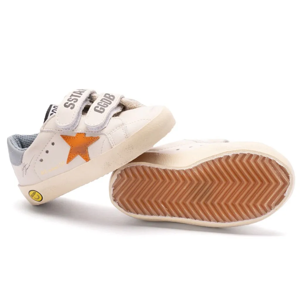 Golden Goose Old School Leather and Star Sneakers