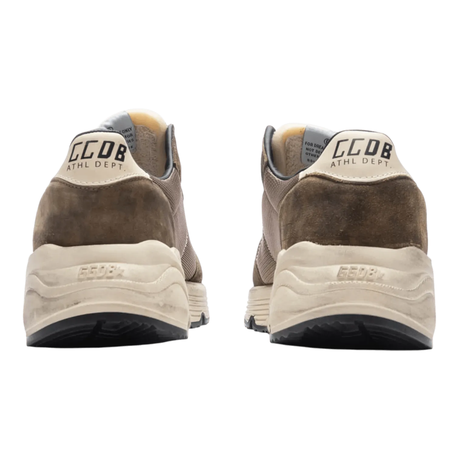 Golden Goose Running Sole Net Upper and Toe Box Leather GMF00272.F003249.35812