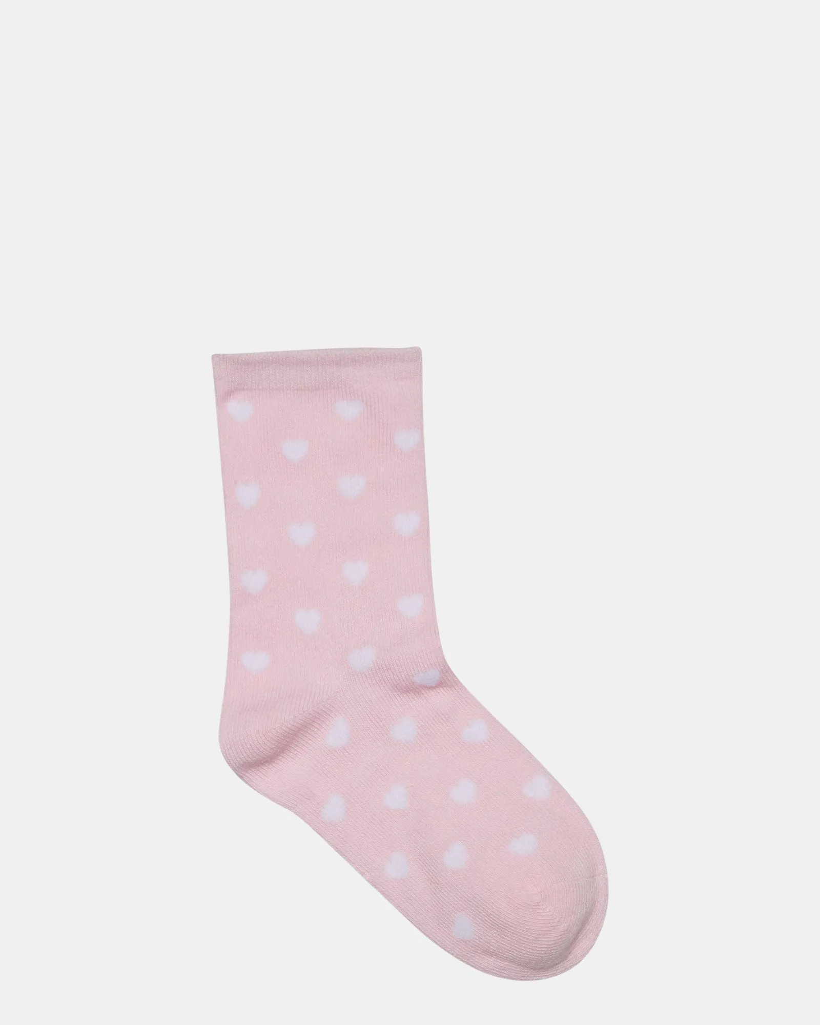 Hearts Crew 3 Pack Grey/White/Pink