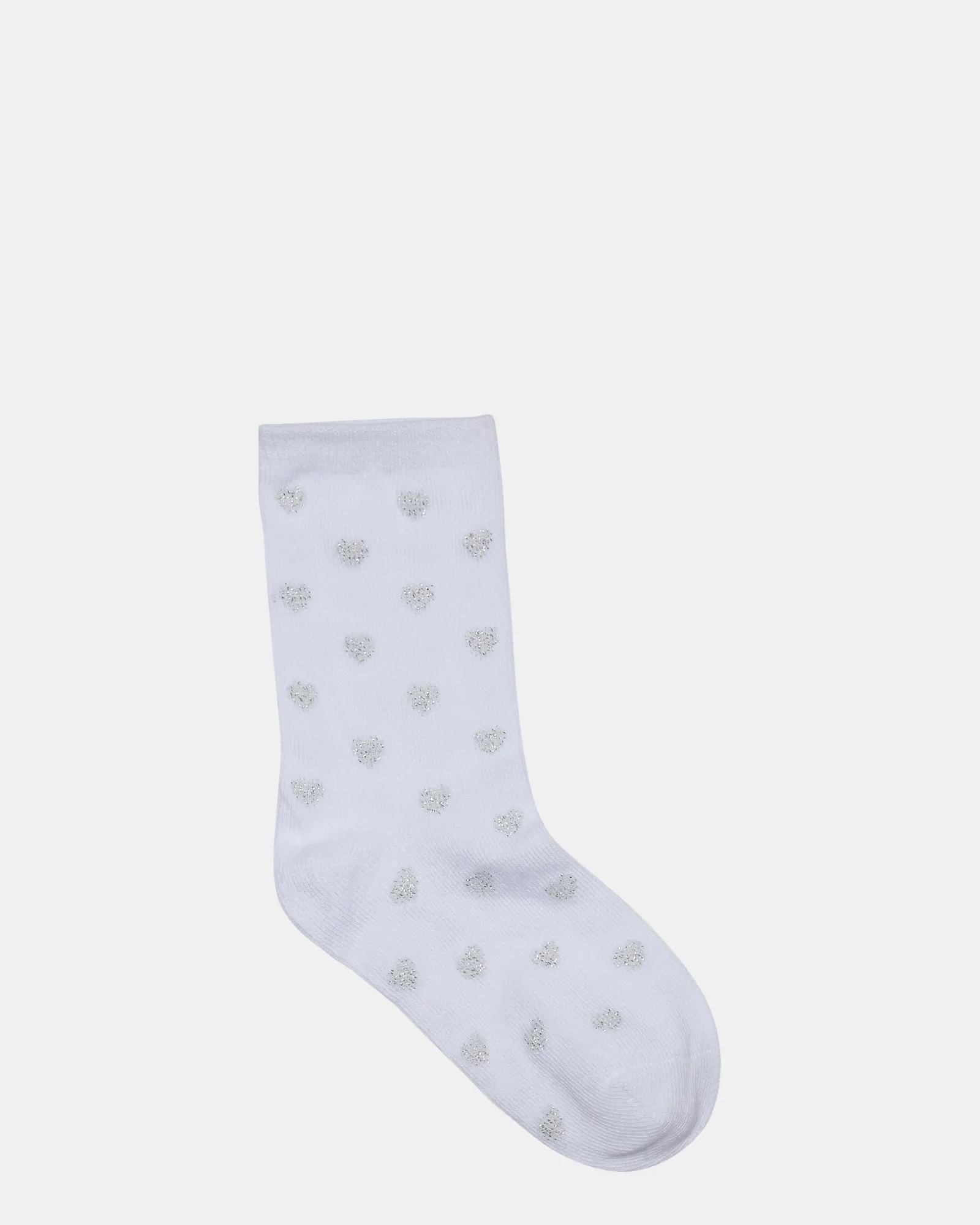 Hearts Crew 3 Pack Grey/White/Pink