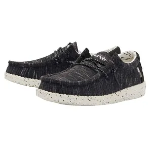 Hey Dude Youth Wally Stretch Black