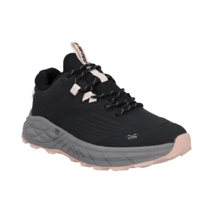 Hi-Tec Fuse Trek Womens Hiking Shoe - Black/Steeple Grey/Cameo Rose