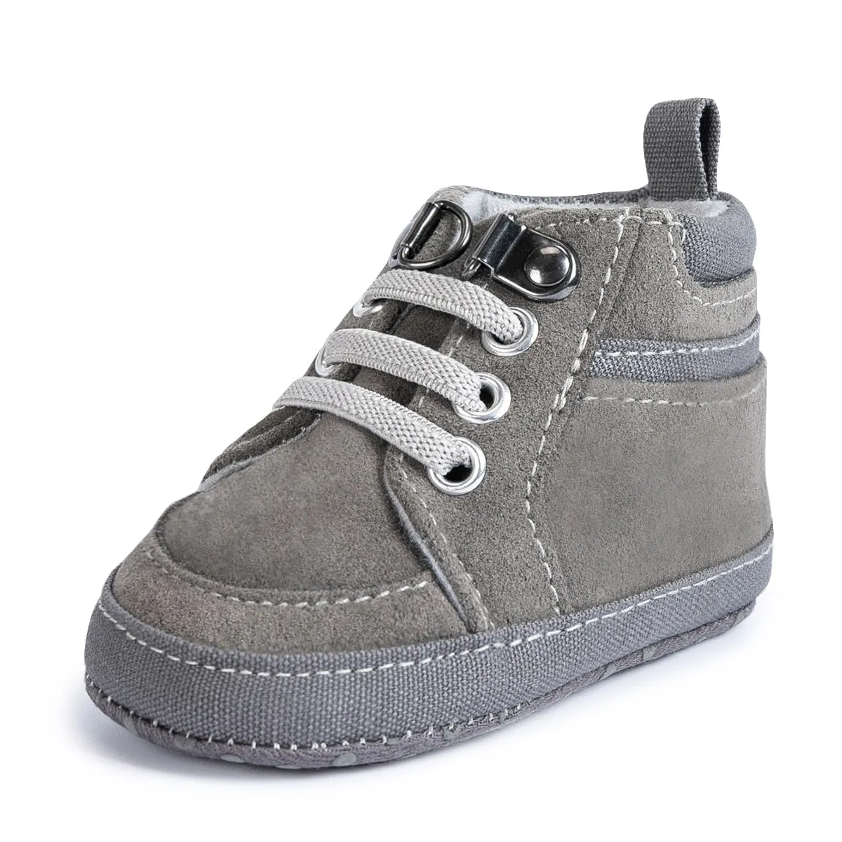 High-top Leather Sneaker 0-18M