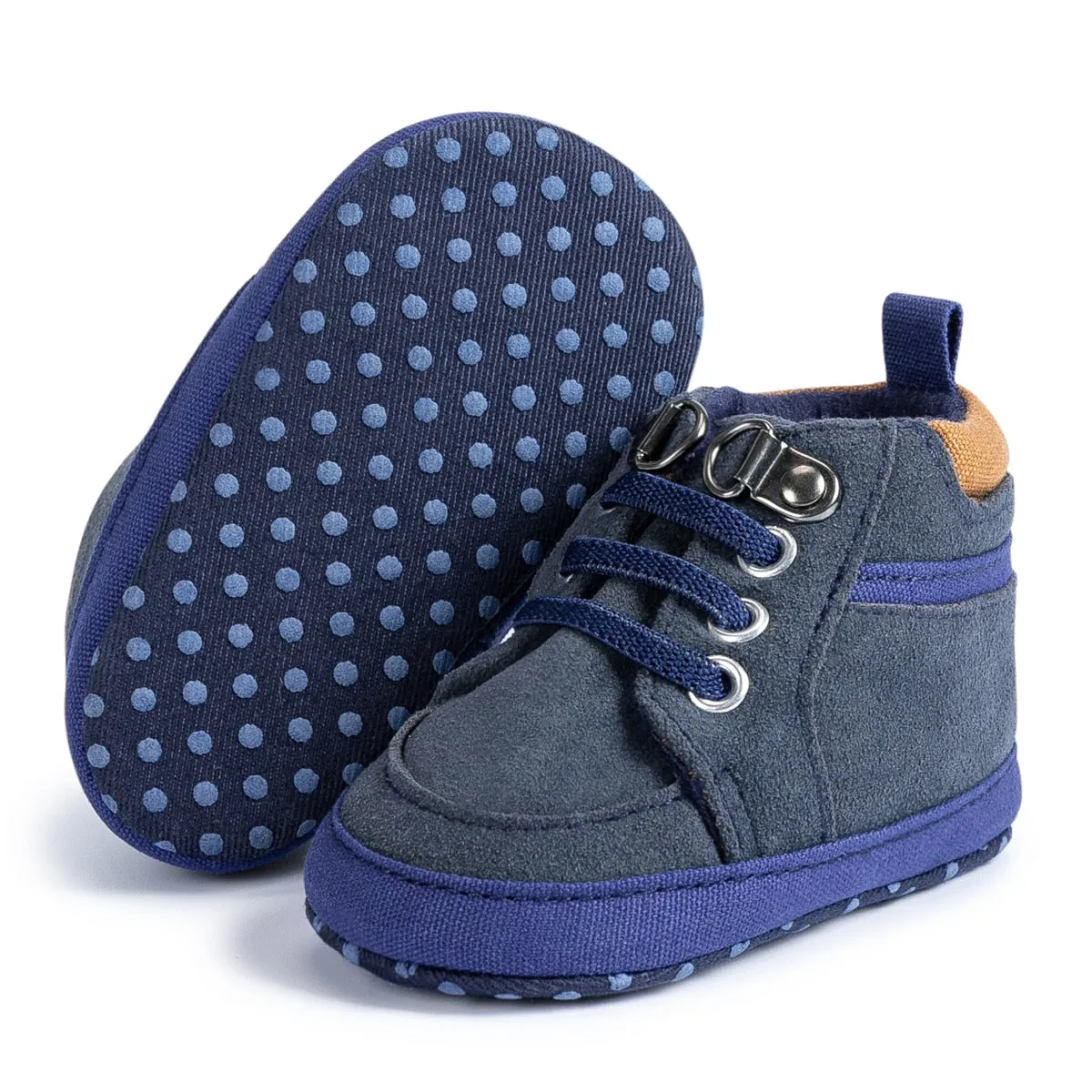 High-top Leather Sneaker 0-18M