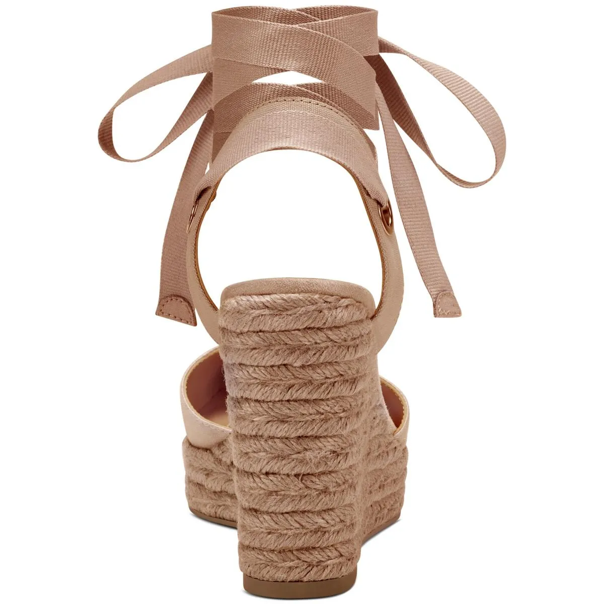 INC Womens Maisie Faux Suede Closed Toe Wedge Sandals