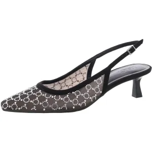 INC Womens Pointed Toe Kitten Heel Slingback Sandals