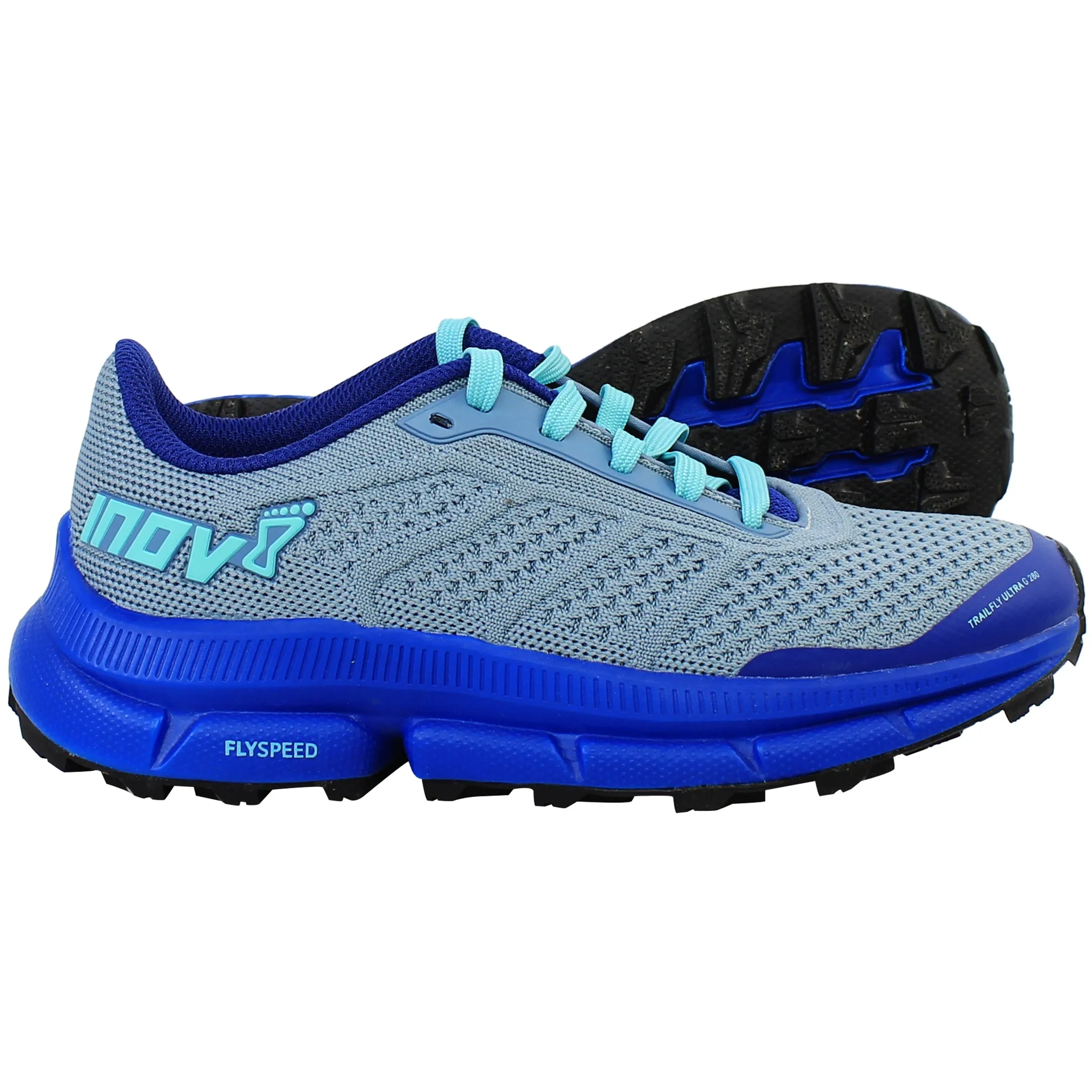 Inov-8 Trailfly Ultra G 280 Womens Light Blue Running Shoes