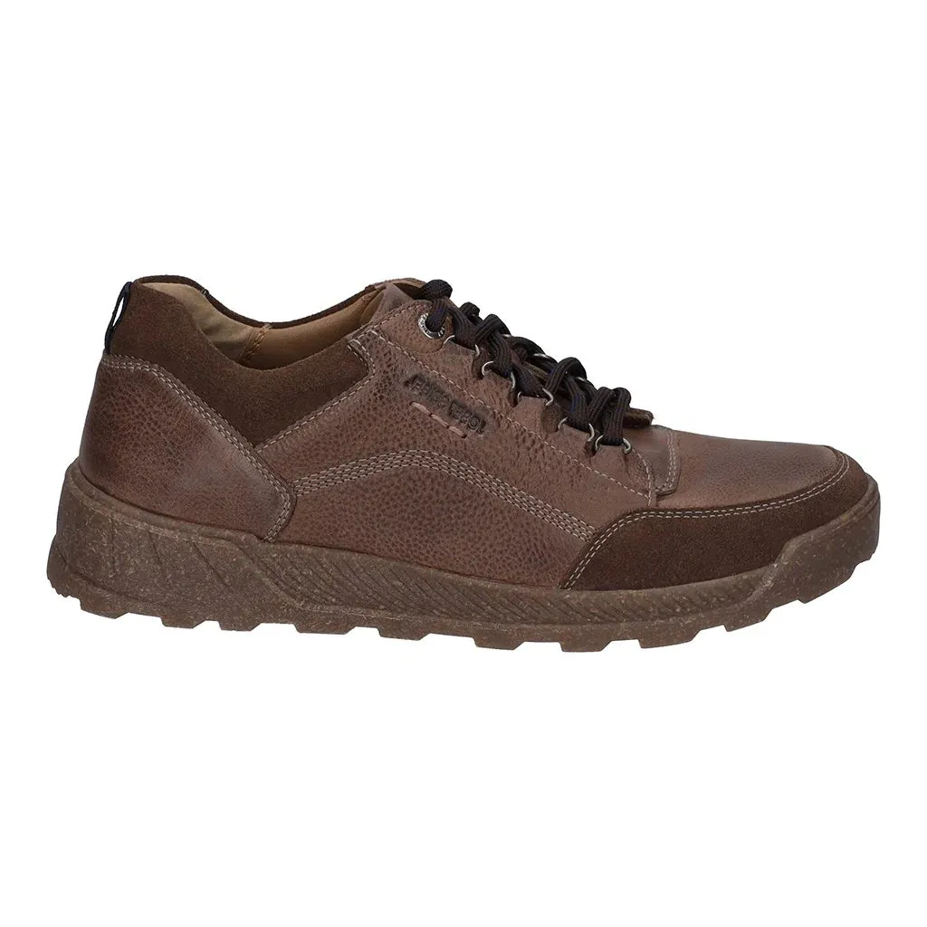 Josef Seibel Men's Raymond 01 Leather Casual Shoes Braun Brown