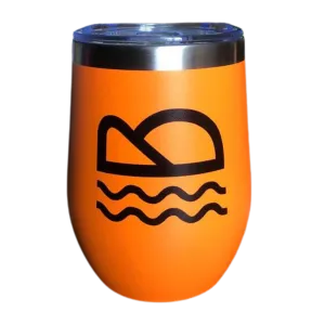Lifebuoy Orange Stainless Steel Beach Cup