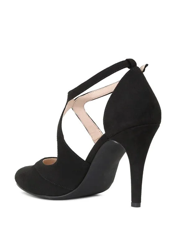 LONDON RAG Closed Toe Strap  Heel Sandal