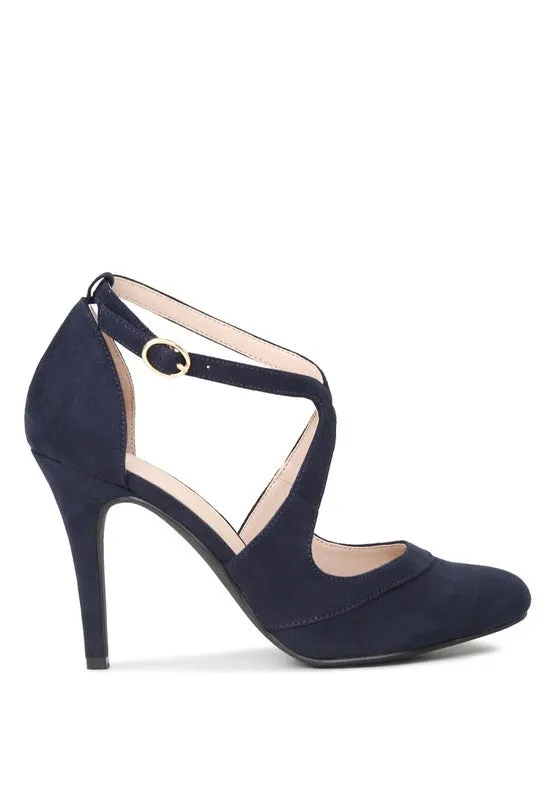 LONDON RAG Closed Toe Strap  Heel Sandal